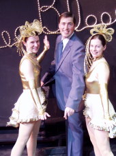 Michelle Steen, Nathan Bates, and Tami Parchert in The Producers